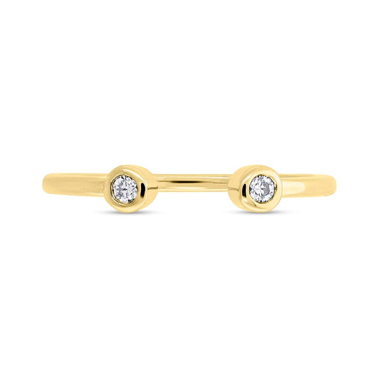 0.07ct 14k Yellow Gold Diamond Lady's Ring