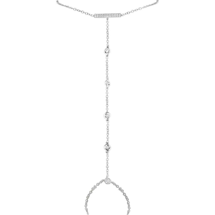 0.24ct 14k White Gold Diamond Lady's Bracelet