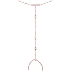 0.24ct 14k Rose Gold Diamond Lady's Bracelet