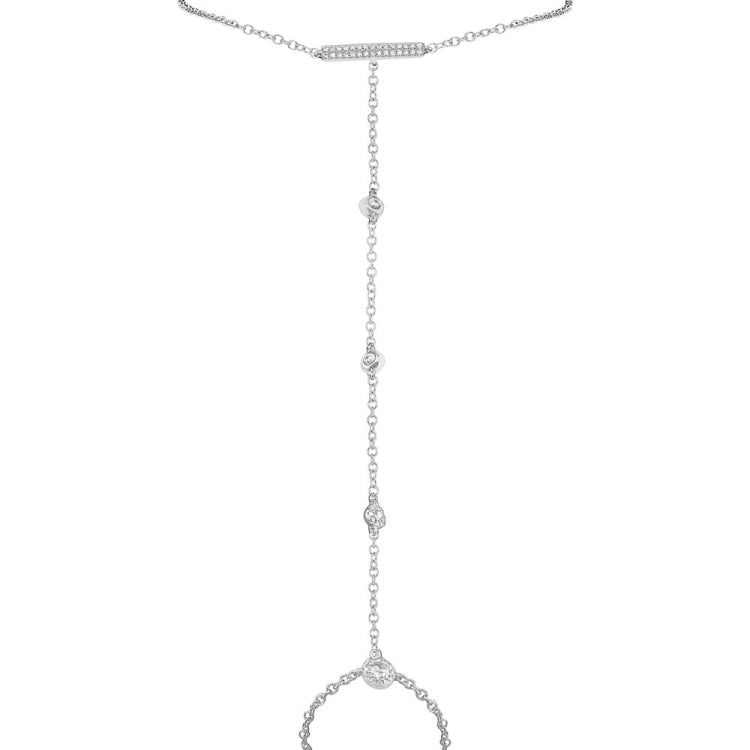 0.27ct 14k White Gold Diamond Lady's Bracelet