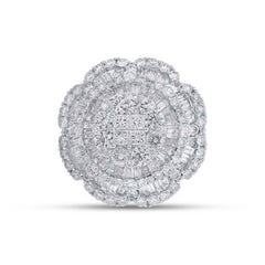 4.43ct 18k White Gold Diamond Lady's Ring