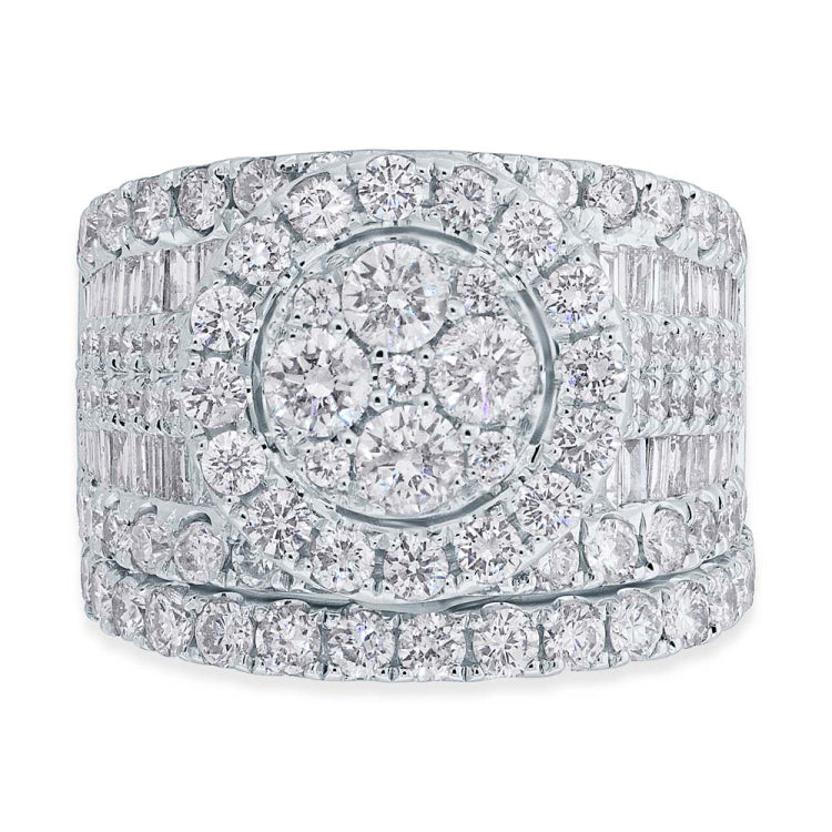 2.71ct 14k White Gold Diamond Lady's Ring