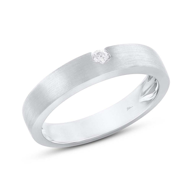 0.06ct 14k White Gold Diamond Lady's Ring