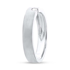 0.06ct 14k White Gold Diamond Lady's Ring