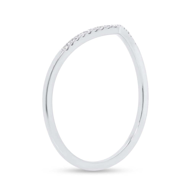 0.05ct 14k White Gold Diamond Lady's Ring