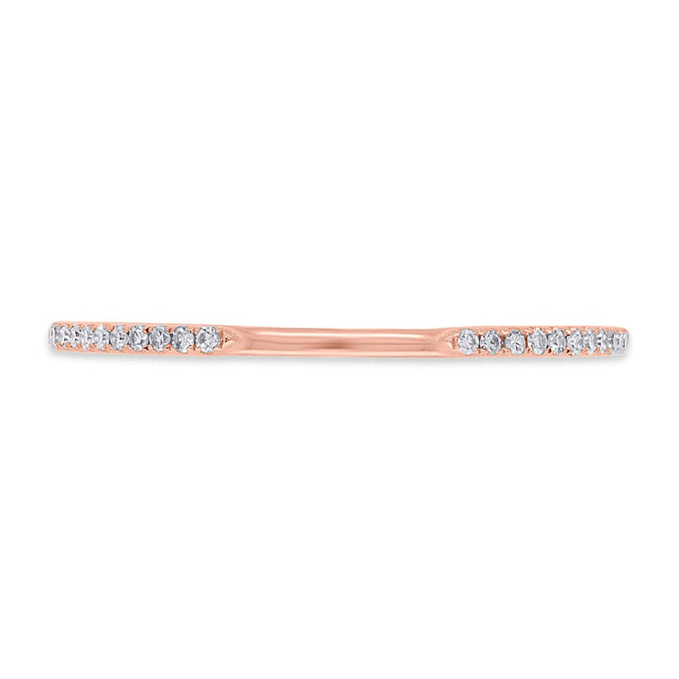0.07ct 14k Rose Gold Diamond Lady's Ring