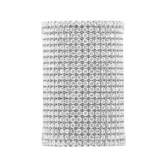 4.98ct 14k White Gold Diamond Pave Lady's Ring