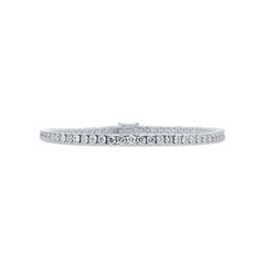 4.56ct 14k White Gold Diamond Tennis Bracelet