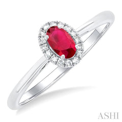 Colored Stone Rings  -  Women'