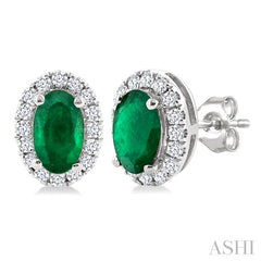 Colored Stone Earring