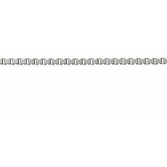 Sterling Silver 1.3 mm Diamond-Cut Box Chain by the Inch