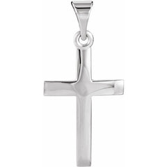Platinum Cross Pendant