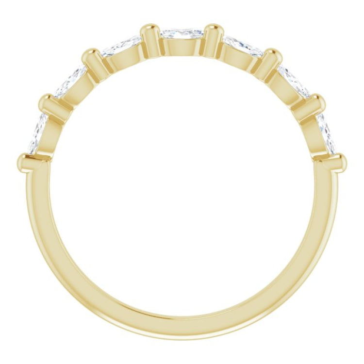 14K Yellow 1/3 CTW Natural Diamond Anniversary Band