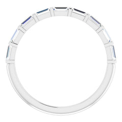 Platinum 1/3 CTW Natual Diamond Anniversary Band