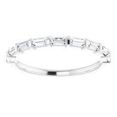 Platinum 1/3 CTW Natual Diamond Anniversary Band