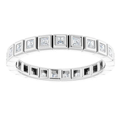Platinum 1/3 CTW Natural Diamond Eternity Band Size 7