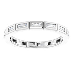 Platinum 1/3 CTW Natural Diamond Eternity Band Size 7