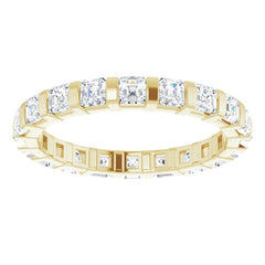 14K Yellow 1 9/10 CTW Natural Diamond Eternity Band Size 7