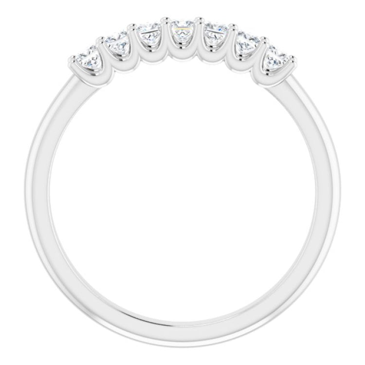 Platinum 1/3 CTW Natural Diamond Anniversary Band