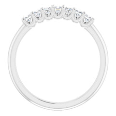 Platinum 1/3 CTW Natural Diamond Anniversary Band