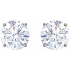 14K White 2 CTW Natural Diamond Earrings