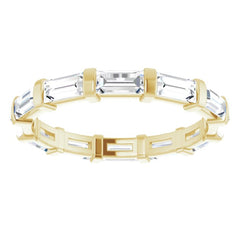 14K Yellow 1 CTW Natural Diamond Eternity Band Size 5