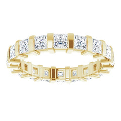 14K Yellow 1 5/8 CTW Natural Diamond Eternity Band Size 5