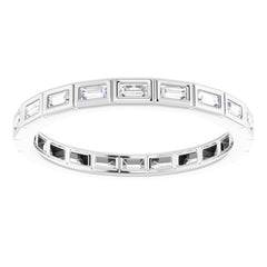 Platinum 1/4 CTW Natural Diamond Eternity Band Size 5