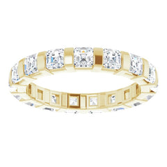 14K Yellow 1 3/4 CTW Natural Diamond Eternity Band Size 5