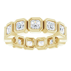 14K Yellow 2 CTW Natural Diamond Eternity Band Size 5