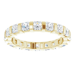 14K Yellow 1 3/4 CTW Natural Diamond Eternity Band Size 6