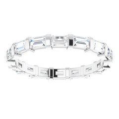 Platinum 1 1/3 CTW Natural Diamond Eternity Band Size 6