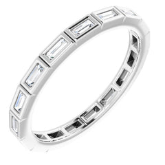 Platinum 1/3 CTW Natural Diamond Eternity Band Size 6