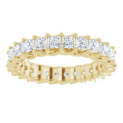 14K Yellow 2 3/8 CTW Natural Diamond Eternity Band