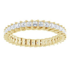 14K Yellow 1 1/6 CTW Natural Diamond Eternity Band
