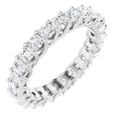 Platinum 2 1/8 CTW Natural Diamond Eternity Band Size 7