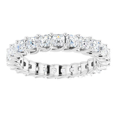 Platinum 2 1/8 CTW Natural Diamond Eternity Band Size 7