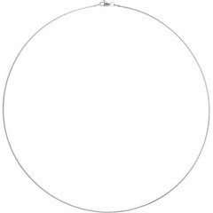 Sterling Silver 1 mm Wheat 24" Chain