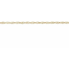 14K Yellow .75 mm Rope Chain by the Inch