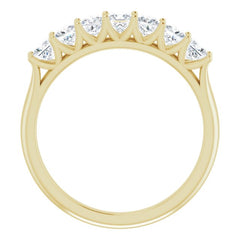 14K Yellow 9/10 CTW Natural Diamond Anniversary Band