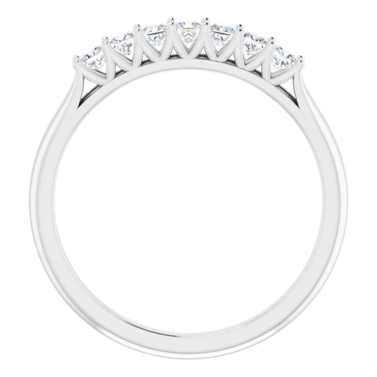 Platinum 1/3 CTW Natural Diamond Anniversary Band