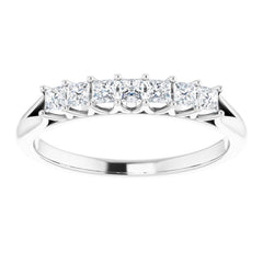 Platinum 1/3 CTW Natural Diamond Anniversary Band