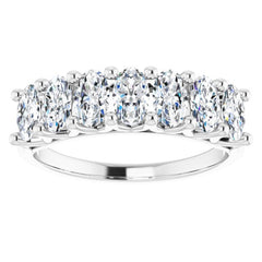 Platinum 1 3/4 CTW Natural Diamond Anniversary Band