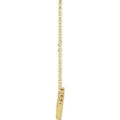 14K Yellow Faith 16" Necklace
