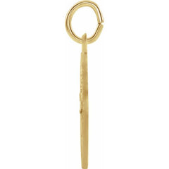 18K Yellow 22 mm St. Christopher Medal