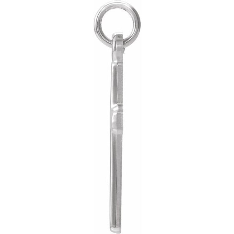 Platinum Cross Pendant