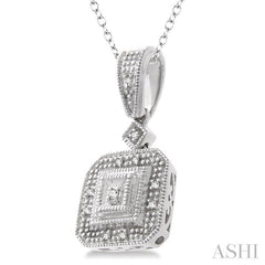 Sterling Silver Pendants with Stone