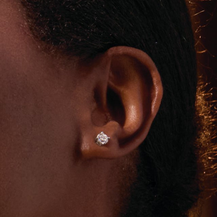 14K Yellow Gold 1/2 CTW Lab-Grown Diamond Earrings