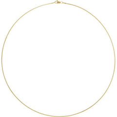 14K Yellow Gold-Filled 1.5 mm Wheat 20" Chain