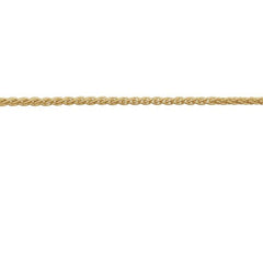 14K Yellow Gold-Filled 1.5 mm Wheat Chain by the Inch